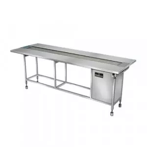 Industrial Packing Conveyor System Moving Boxes Efficiently