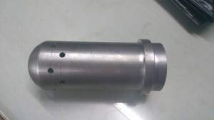 Close-up View Of Industrial Boiler Nozzle Used In Fuel Delivery Systems