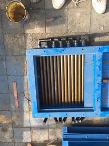 Heavy-duty Industrial Roller Gate Installed At A Factory Site