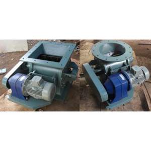 Rotary Air Lock Valve Used In Industrial Material Handling System
