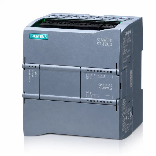 SIEMENS SIMATIC S71200 PLC 1211C ACDCRLY 6ES7211-1BE40-0XB0