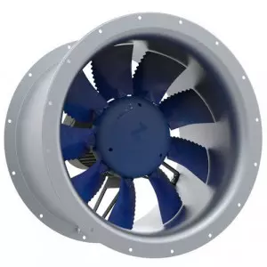 Axial Flow Fan Used In Industrial Settings