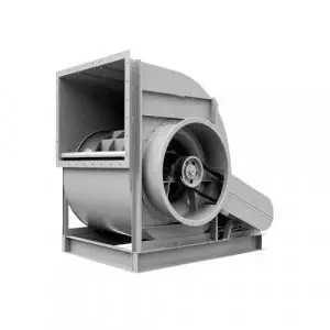 Industrial Fan Unit Installed In Factory Setting
