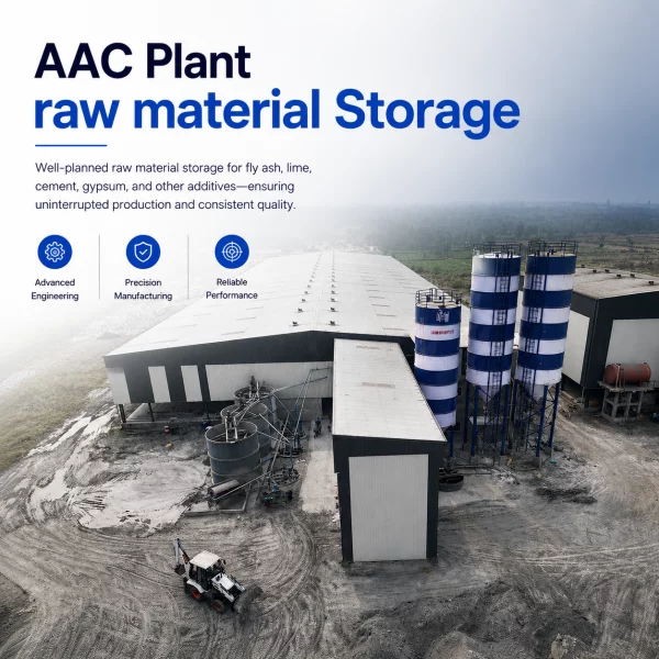 AAC Batching System & Raw Material Preparation