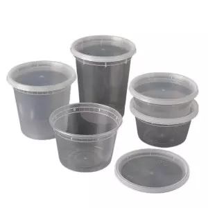 Clear Deli Soup Container With Lid