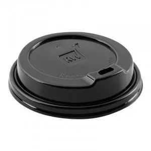 Paper Hot Cup Lids Black