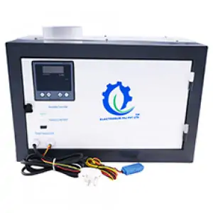 Ultrasonic Humidifier Machine Operating Indoors With Fine Mist Output