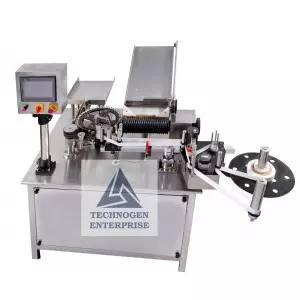 Vertical Ampoule Sticker Labeling Machine By Technogen Enterprise For South Africa
