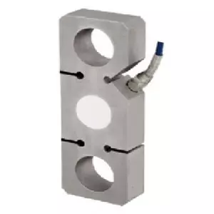 Industrial Load Cell Mounted On A Metal Structure Showing Strain Gauge Details