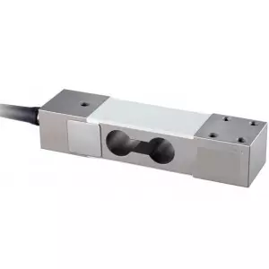 Tension Load Cell Installed On Industrial Equipment Showing Sensor Cable Connection