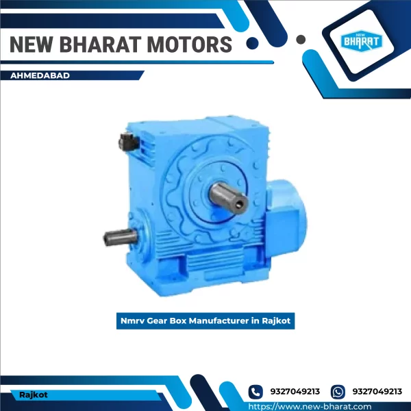 Nmrv Type Industrial Gearbox Suitable For Heavy Duty Machine Application