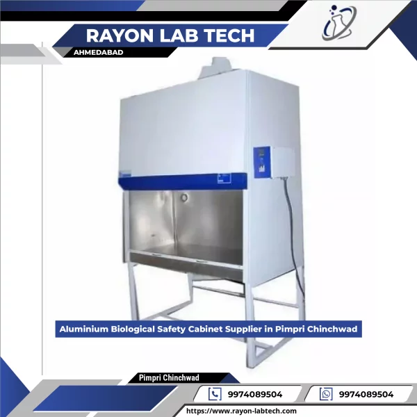 Aluminium Biological Safety Cabinet Installed In Laboratory Setting