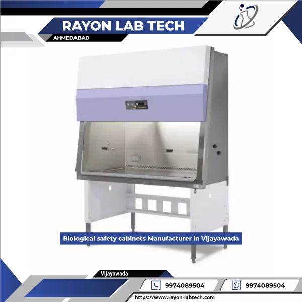 Biological Safety Cabinet Installed In Laboratory Workspace
