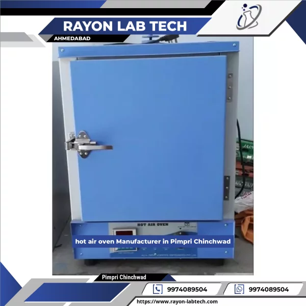 Hot Air Oven Showing Control Panel And Insulated Chamber