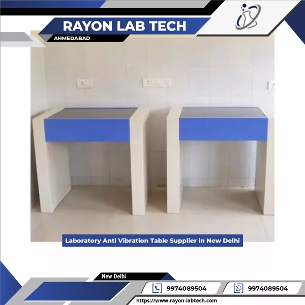 Laboratory Anti Vibration Table With Stainless Steel Top And Adjustable Feet