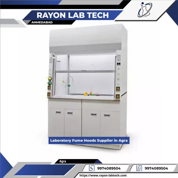 Laboratory Fume Hood Installed In A Scientific Research Lab