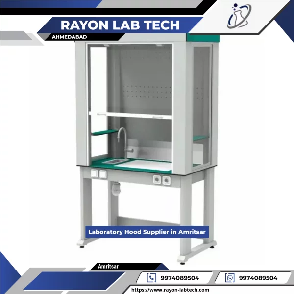 Laboratory Hood Unit Installed In Scientific Research Facility