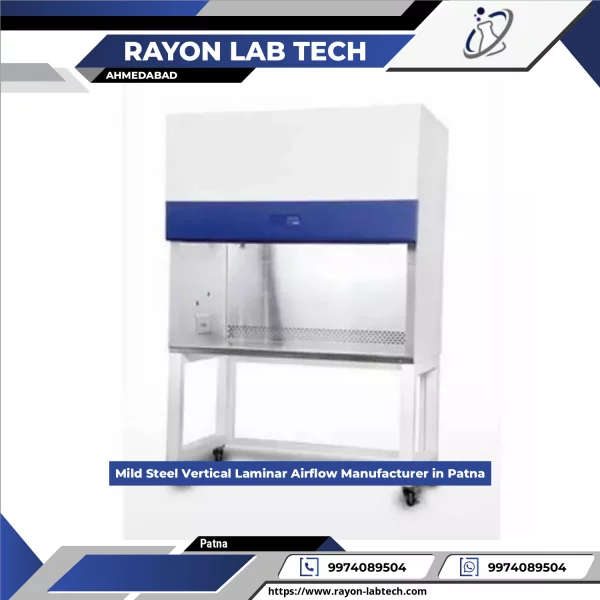 Mild Steel Vertical Laminar Airflow Unit Installed In Laboratory