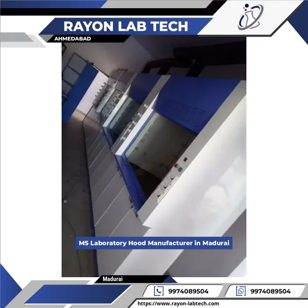 Mild Steel Laboratory Hood Designed For Chemical Fume Extraction