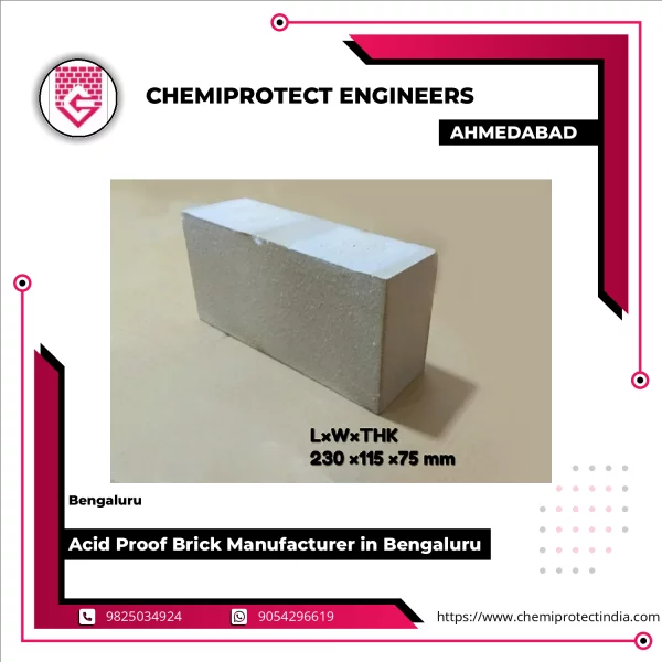 Stacked Acid Resistant Bricks Ready For Industrial Lining Application