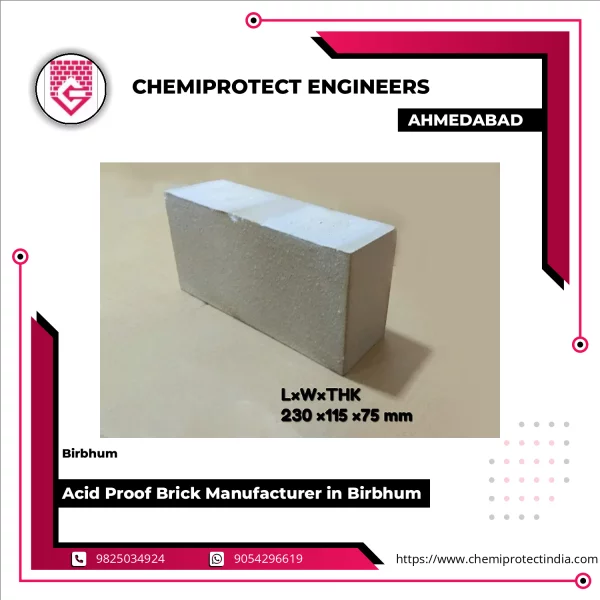 Stack Of Acid Proof Bricks Arranged Outdoors Showing Texture