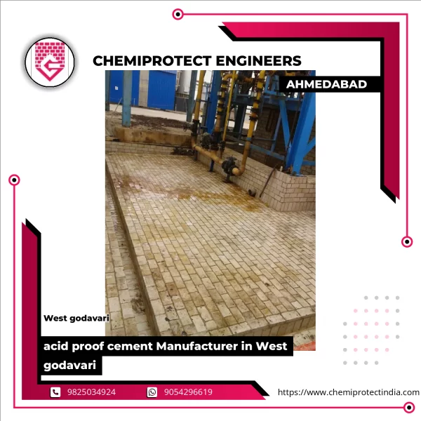 Close-up View Of Acid Proof Cement Layer Applied On Concrete Surface Showing Texture