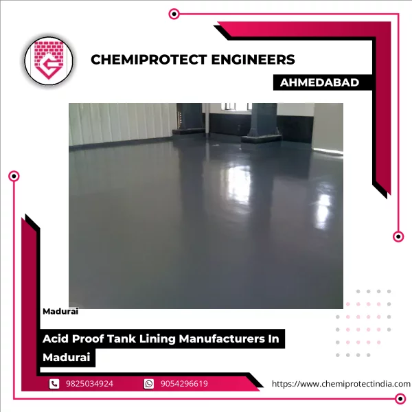 Acid Proof Tank Lining Manufacturers In Madurai