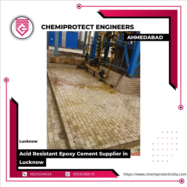 Container Of Acid Resistant Epoxy Cement Used For Industrial Corrosion Protection