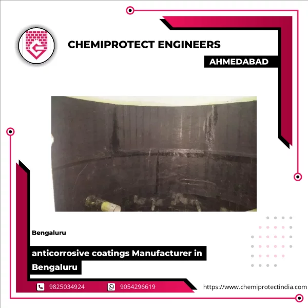Anticorrosive Coatings Applied On Industrial Metal Surfaces Showing Protective Layer