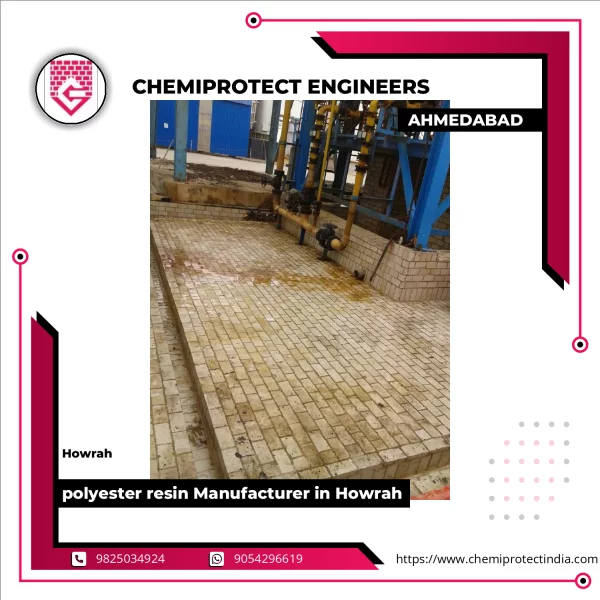 Polyester Resin Applied Coating On Industrial Steel Surface Showing Smooth Finish