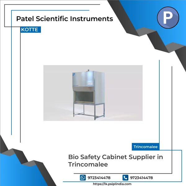 Bio Safety Cabinet Laboratory Equipment Showing Air Filtration System