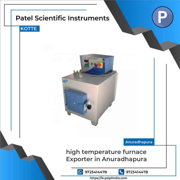 High Temperature Furnace Used In Laboratory Testing