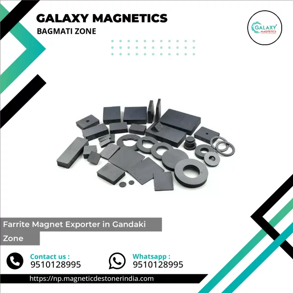 Ferrite Magnet Batch Ready For Export Showing Strong Magnetic Surface