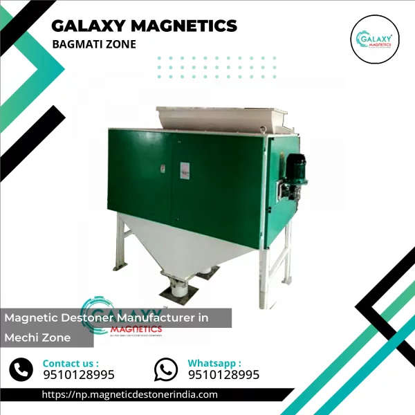 Industrial Magnetic Destoner Machine Used For Separating Stones From Bulk Material