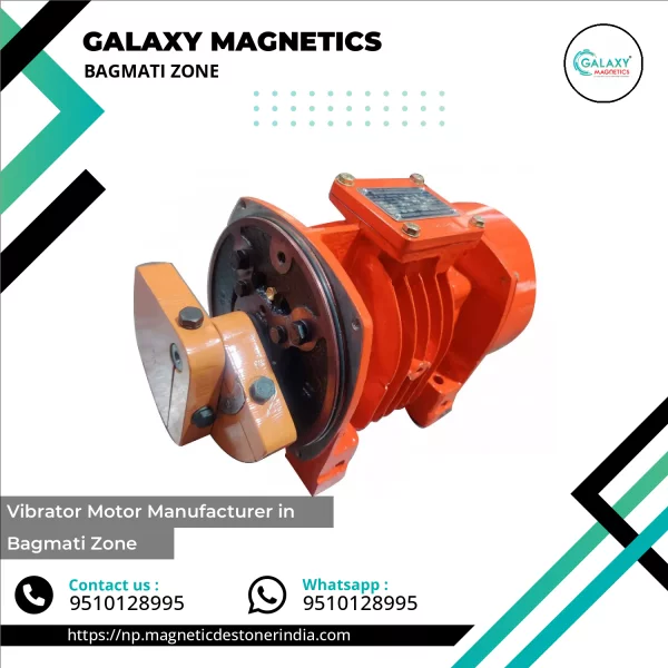 Industrial Vibrator Motor Installed On Vibratory Feeder Machine