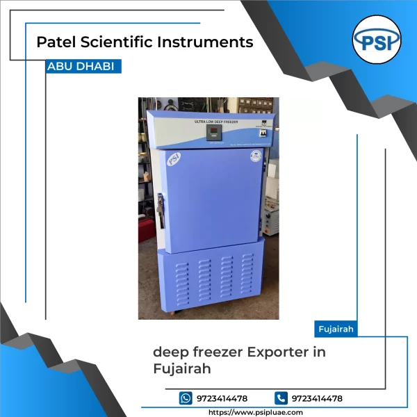 Deep Freezer Unit Used In Laboratory Settings