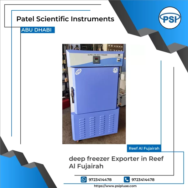 High Capacity Deep Freezer Unit Designed For Laboratory Sample Storage