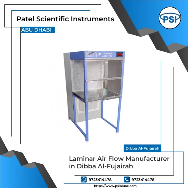 Laminar Air Flow Unit Installed In Laboratory Environment