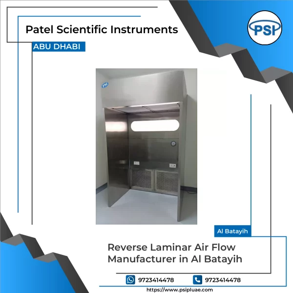 Reverse Laminar Air Flow Unit Showing Front Panel And Filter Assembly