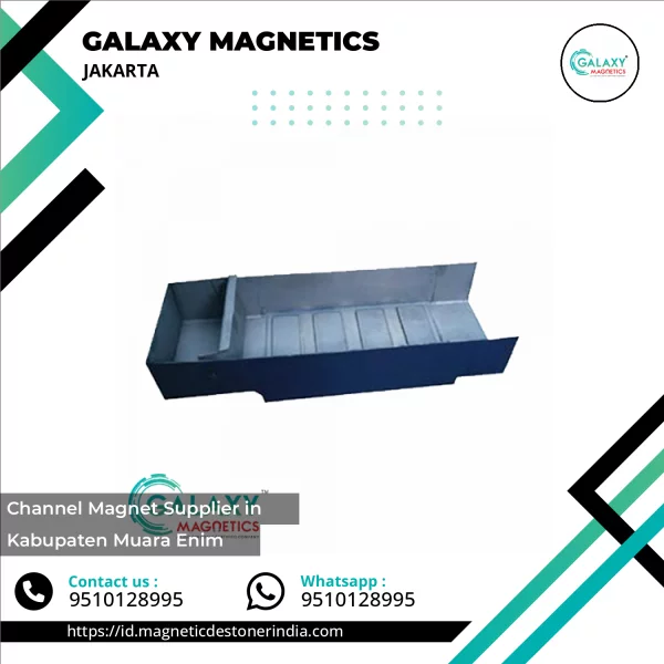 Channel Magnet Installed In An Industrial Conveyor System