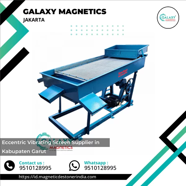 Eccentric Vibrating Screen Used For Industrial Material Separation