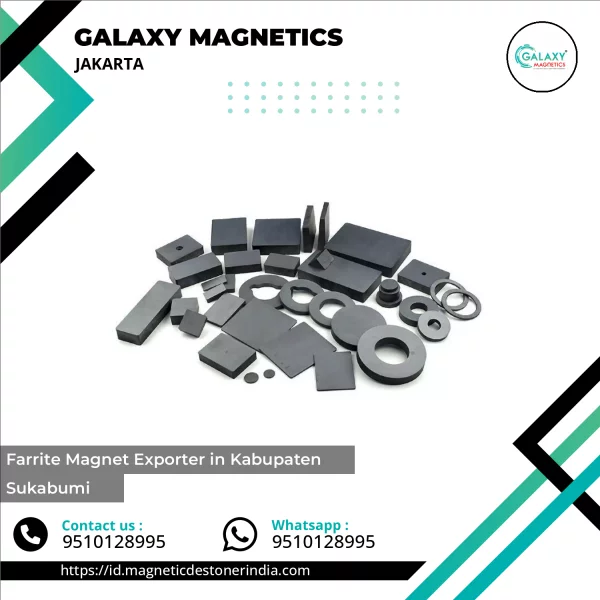 Farrite Magnet Used In Industrial Machinery For Material Separation