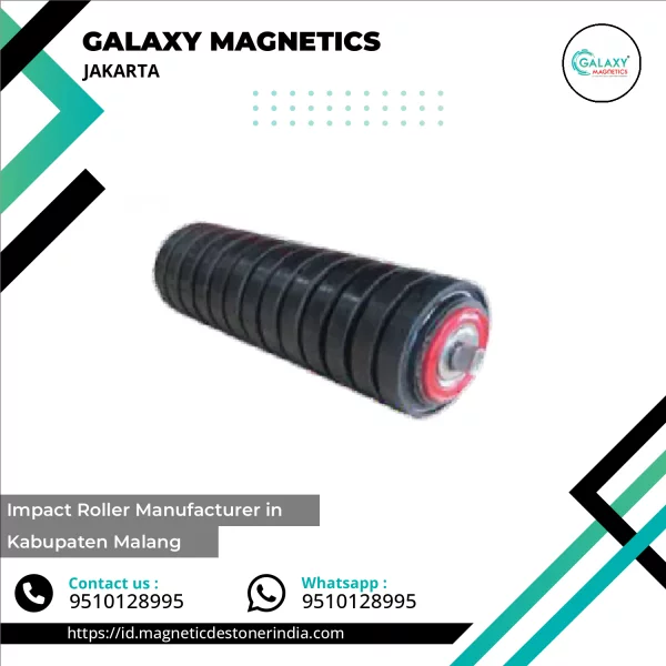Heavy-duty Impact Roller Used In Industrial Conveyor System