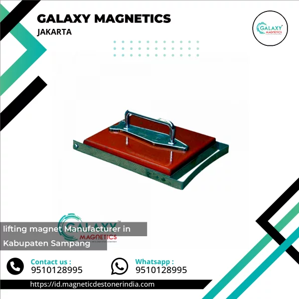 Heavy-duty Industrial Lifting Magnet Holding Steel Plates Securely