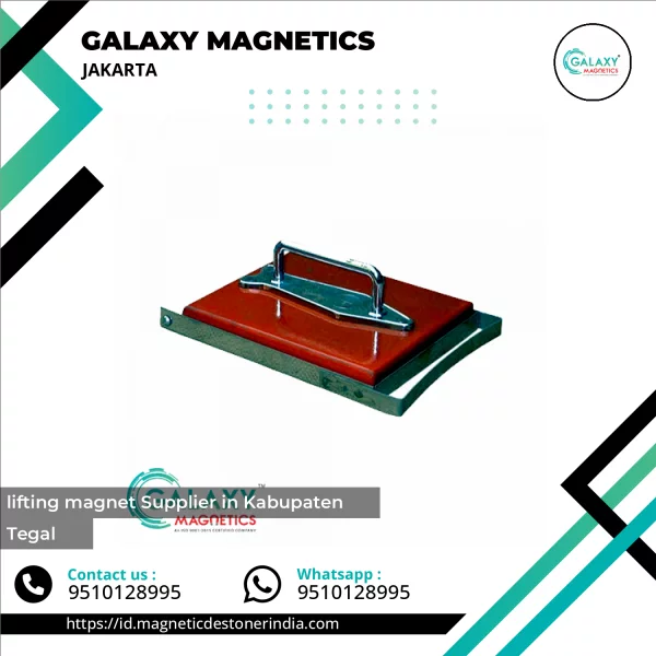 Lifting Magnet Holding Steel Plates In Industrial Setting