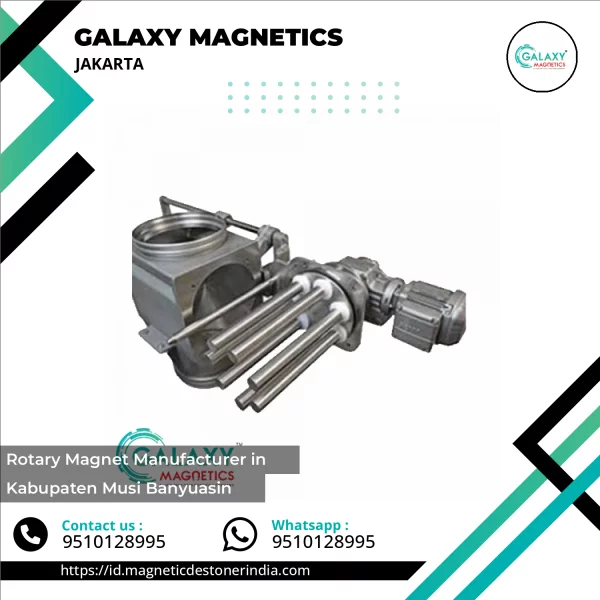 Rotary Magnet Equipment Used In Industrial Material Separation