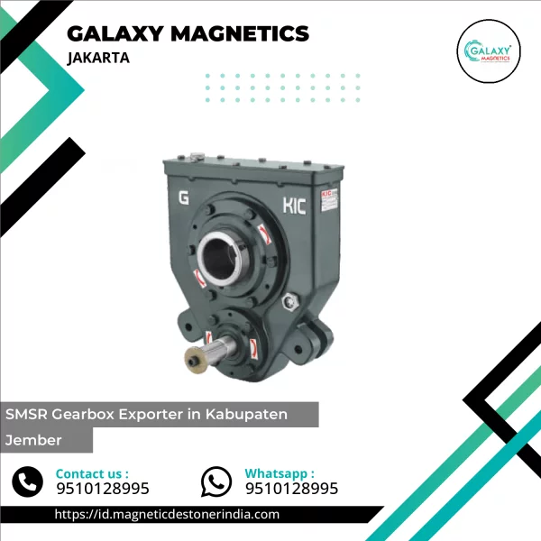 SMSR Gearbox Showing Metal Casing And Shaft Components