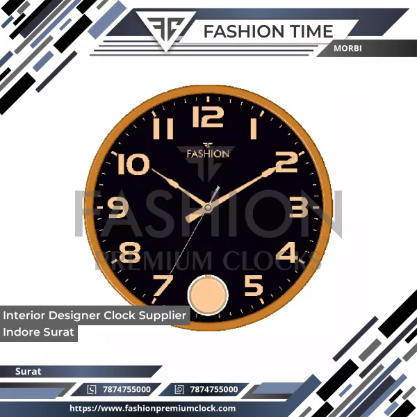 Interior Designer Clock Supplier Indore Surat