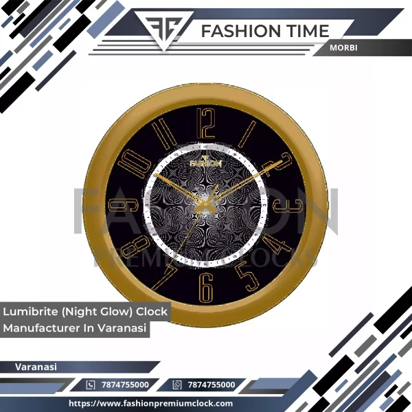Lumibrite (Night Glow) Clock Manufacturer In Varanasi