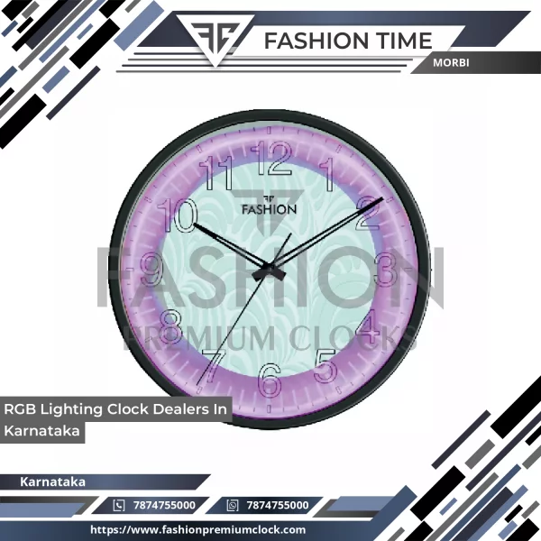 RGB Lighting Clock Dealers In Karnataka